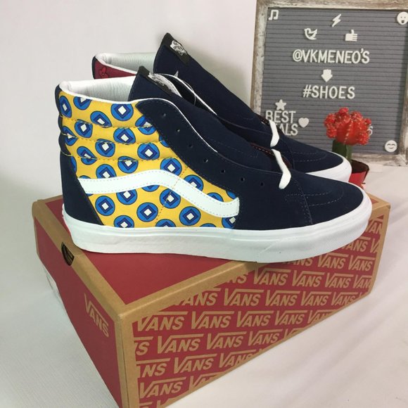 NEW VANS SK8 HI (TIE PRINT MIX) - Picture 2 of 7
